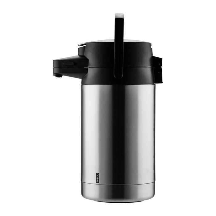 helios® Isolierkanne Coffeestation Edelstahl/schwarz 2,5 l, 1 St.