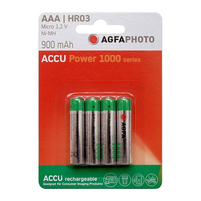 AgfaPhoto Akku Value Energy AAA HR03 900mAh 4St.