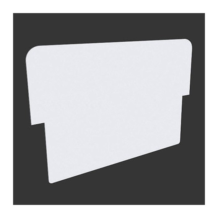 update displays Topschild für Plakatständer 74,0 x 0,4 x 42,0 cm