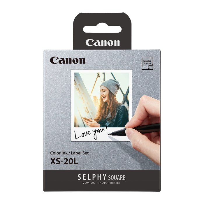 Canon Fotopapier-Set XS-20L 7,2 x 8,5 cm glänzend 1 Set