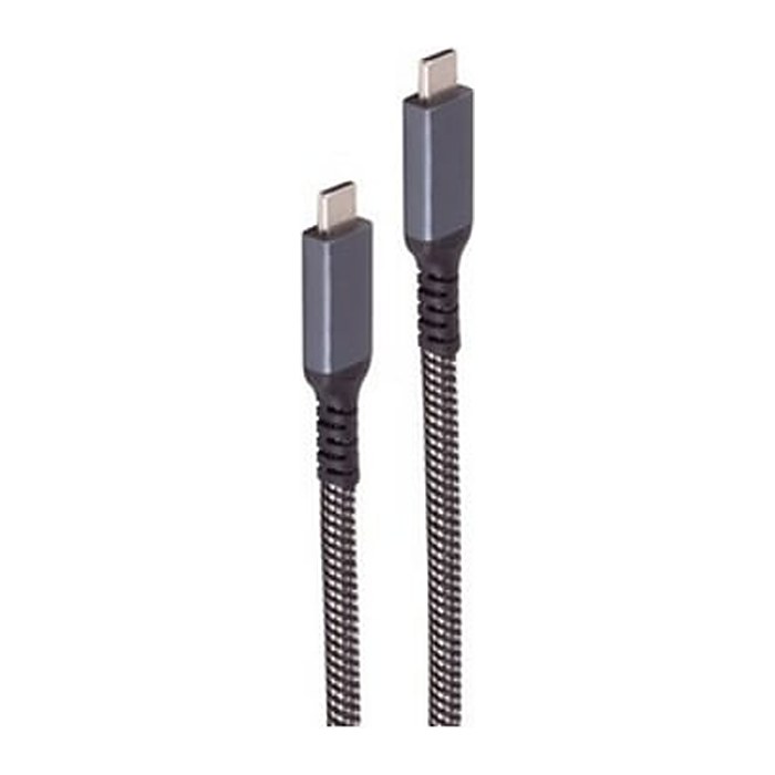 Shiverpeaks USB-C Ladekabel 3.2 100W PD Textil 2m