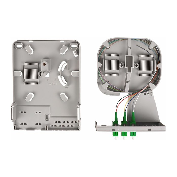 DIGITUS FTTH Hausübergabepunkt, 3xLC/APC, Duplex