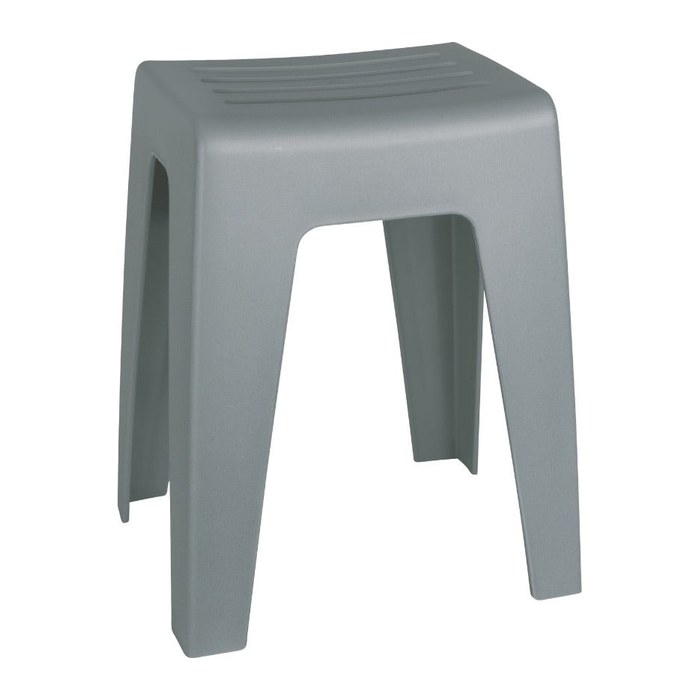 WENKO Badhocker Kumba 22944100 grau, 1 St.