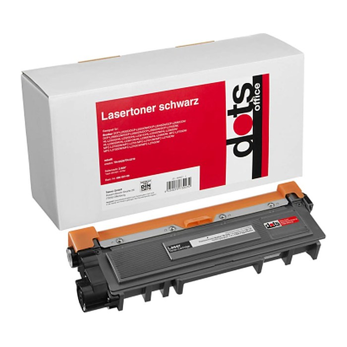 dots schwarz Toner kompatibel zu brother TN-2320