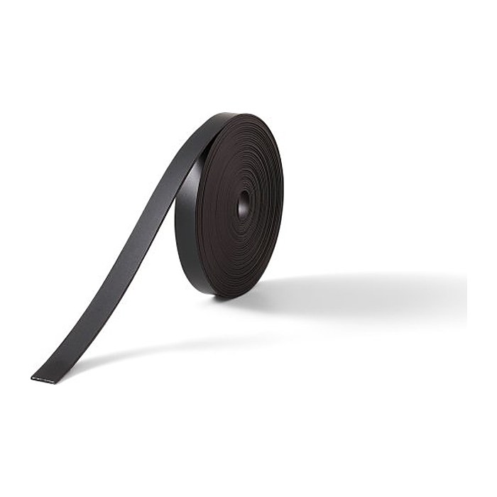 nobo Magnetband selbstklebend schwarz 1,0 cm x 10,0 m, 1 Rolle