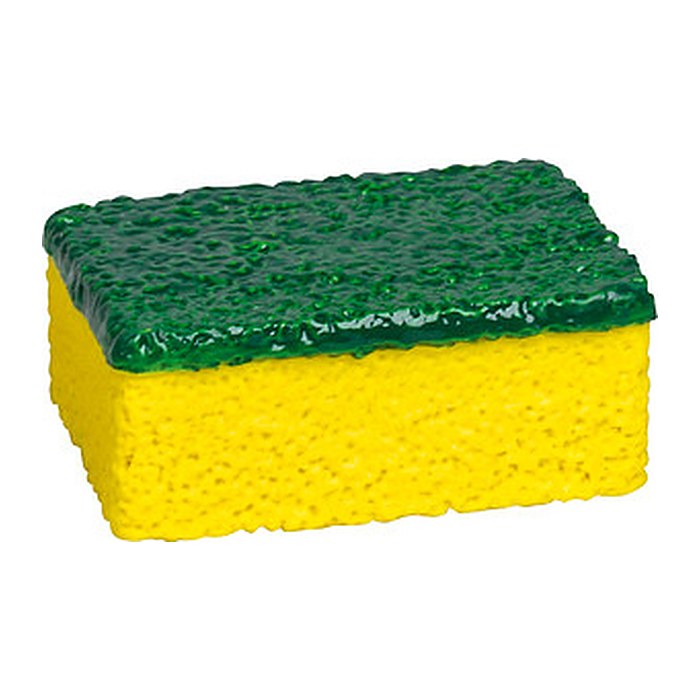 BRUNNEN Radiergummi Schwamm grün, gelb, 1 St.