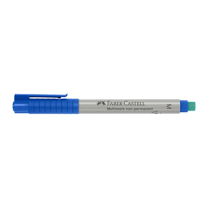 FABER-CASTELL Marker Multimark non-perm. M blau 10 Stk.
