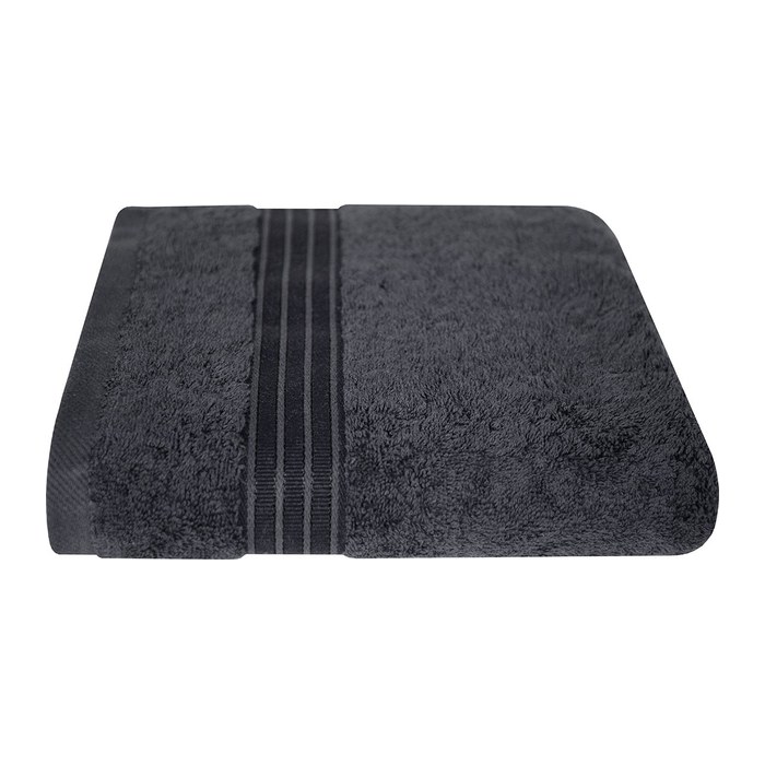 Dyckhoff Duschtuch Siena anthrazit 70,0 x 140,0 cm