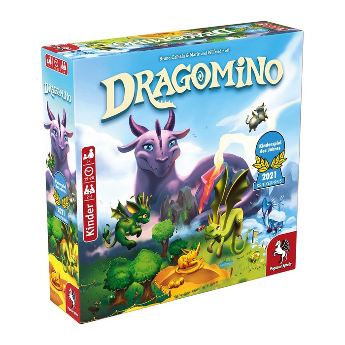 Pegasus Spiele Dragomino Brettspiel, 1 St.