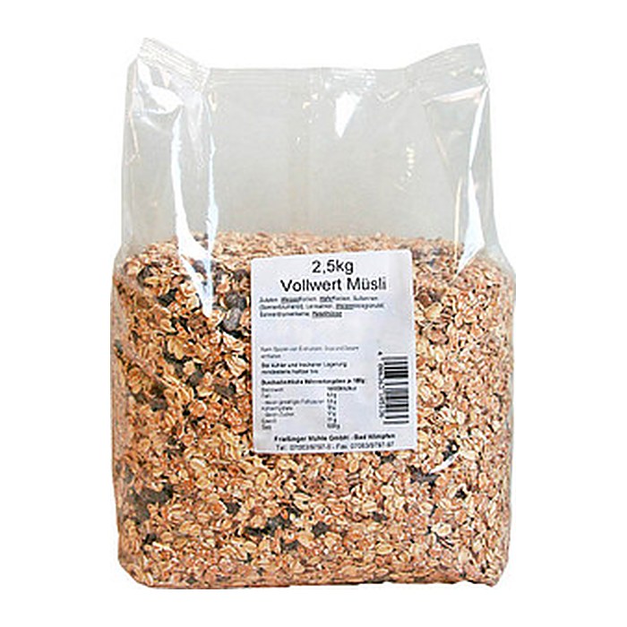 Frießinger Mühle Vollwert Müsli 2,5 kg, 1 St.
