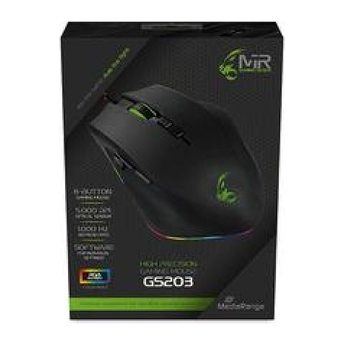 MediaRange MRGS203 Gaming Maus kabelgebunden schwarz