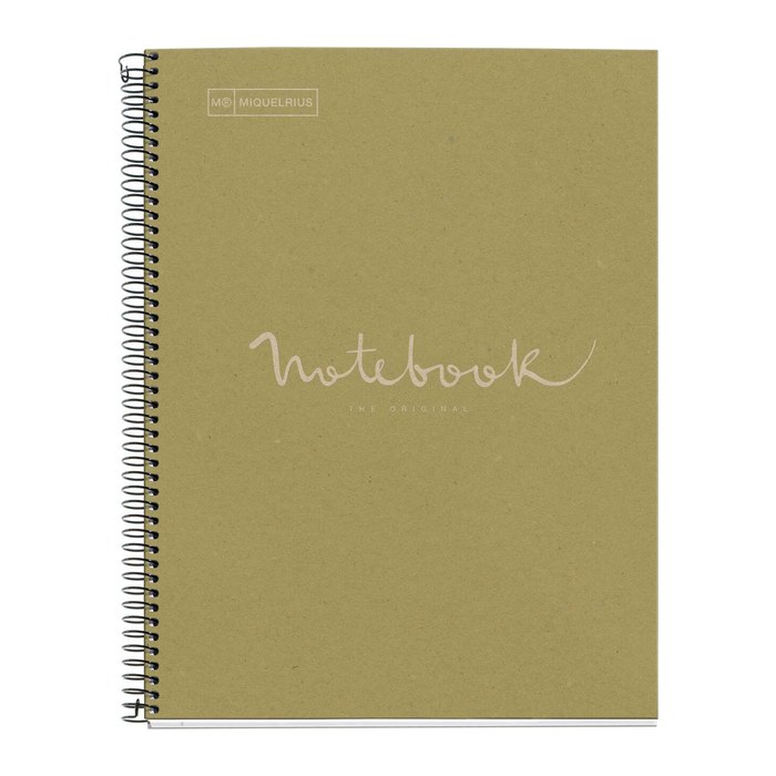 MIQUELRIUS Collegeblock Eco Emotions 1 liniert DIN A4 Innenrand, 1 St.