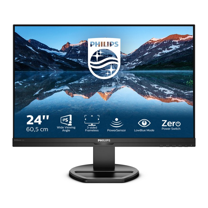 Philips 61,1cm (24,1") 240B9 16:10 DVI+HDMI+DP IPS