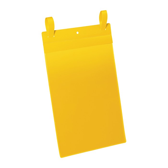 DURABLE Gitterboxtaschen gelb A4, 50 St.