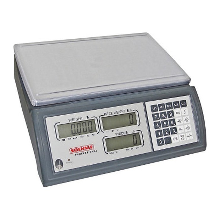 SOEHNLE PROFESSIONAL Zählwaage 9221 grau für max. 6,0 kg