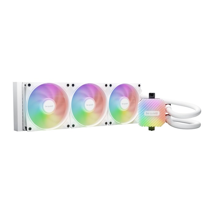 be quiet! WAK LIGHT LOOP 360mm White All-in-One Wasserkühlg.