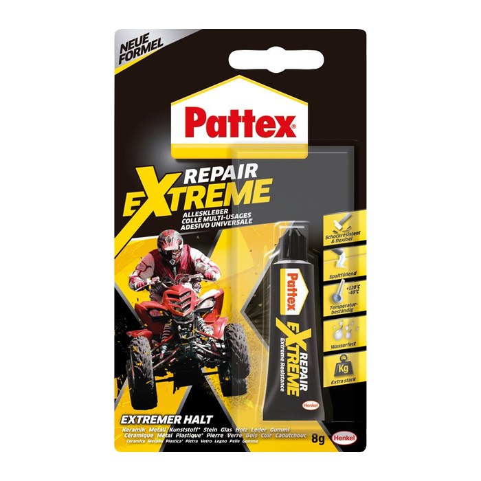 Pattex Alleskleber, Repair Extreme, Tube mit 8g