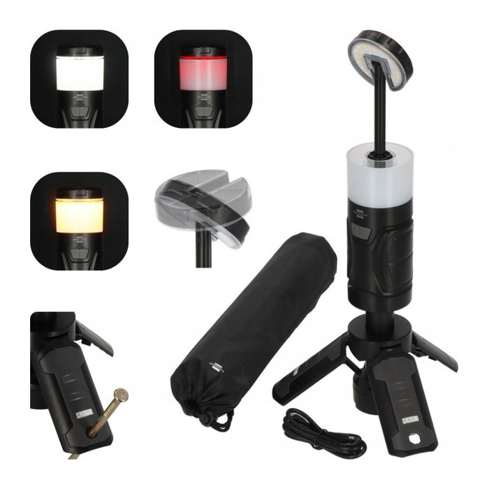 brennenstuhl UL 400 AT LED Campinglampe schwarz, 400 Lumen, 1 St.
