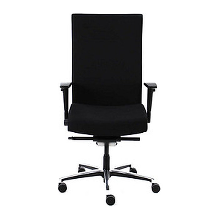 BISLEY XXL Bürostuhl TITANOS, DSTXL733 Stoff schwarz, Gestell alu