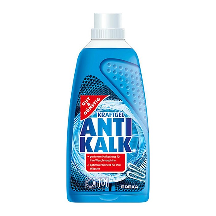 GUT&GÜNSTIG Kraftgel Waschmaschinen-Entkalker, 1,0 l