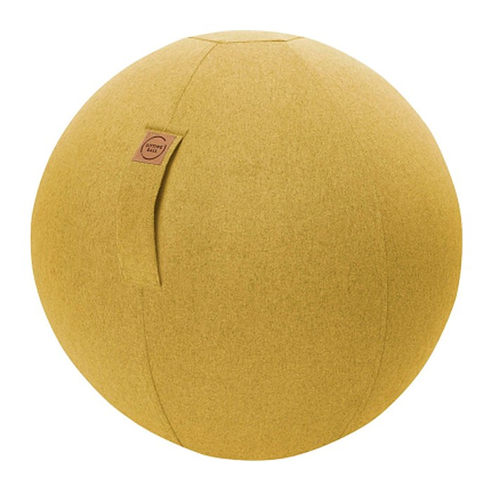 SITTING BALL FELT Sitzball senf 65,0 cm