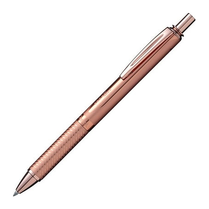 Pentel EnerGel BL407 Gelschreiber rosegold/silber 0,35 mm, Schreibfarbe: schwarz, 1 St.