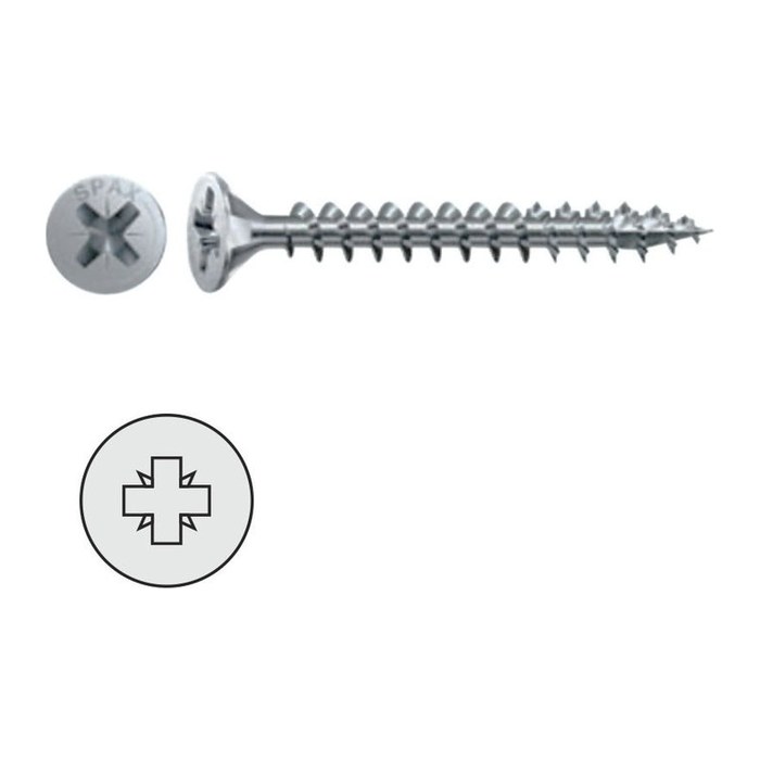 SPAX® Universalschrauben Z2 Senkkopf WIROX 1081010450305 4,5 mm x 30 mm, 1.000 St.