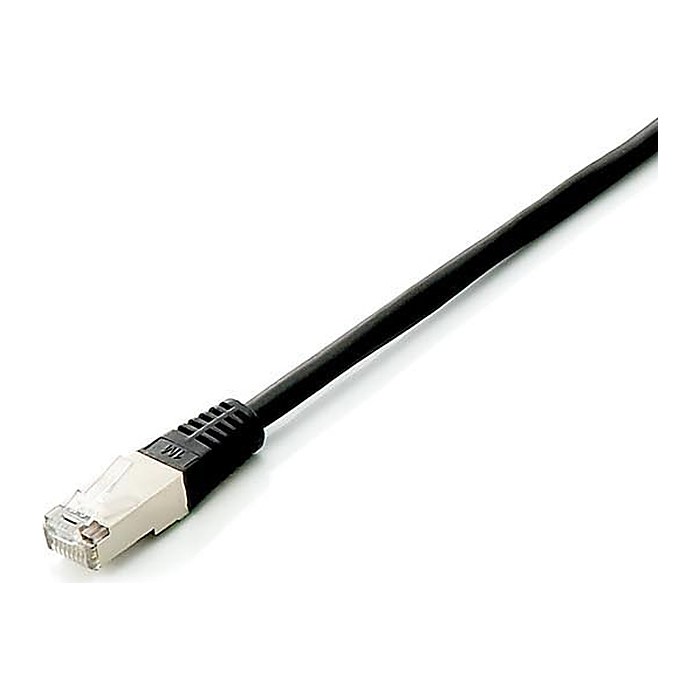 Equip Patchkabel Cat6A 5x S/FTP 2xRJ45 5.00m schwarz Plat