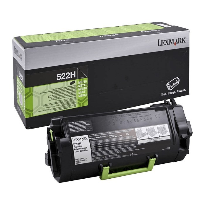 Lexmark 52D2H00  schwarz Toner