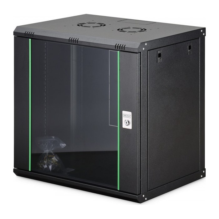 DIGITUS Wandgehäuse Dynamic 12HE 600x450mm schwarz