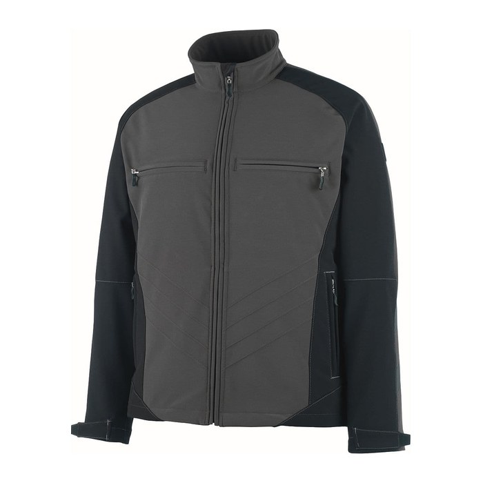 MASCOT® Herren Softshelljacke DRESDEN anthrazit, schwarz Größe XS