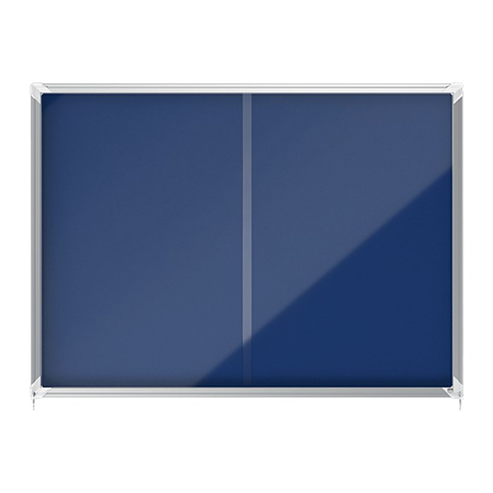 nobo Schaukasten silber 18x DIN A4 135,5 x 6,3 x 97,0 cm, 1 St.