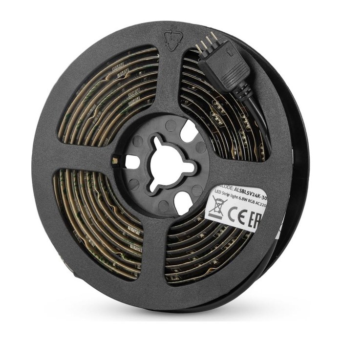 Avide LED Streifen Blister 5V SMD5050 30LED RGB IP65 2m