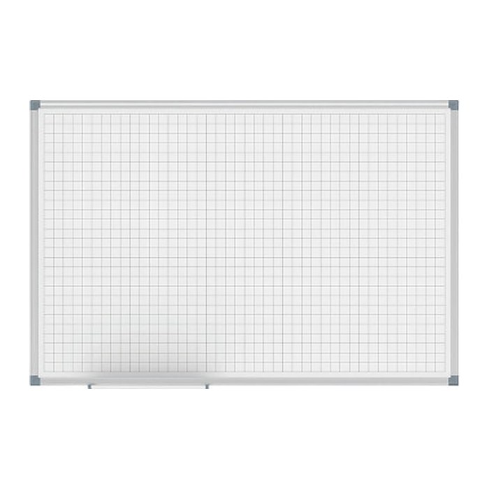 MAUL Whiteboard MAULstandard 90,0 x 60,0 cm weiß mit 2,0 x 2,0 cm Raster