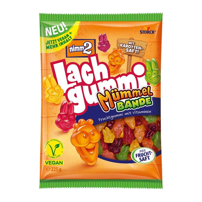 nimm2® Lachgummi Mümmelbande Fruchtgummi 225,0 g, 1 St.