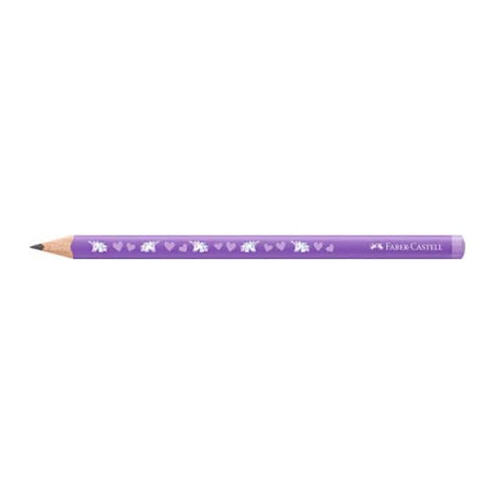 FABER-CASTELL Einhorn Jumbo Bleistift HB violett, 1 St.