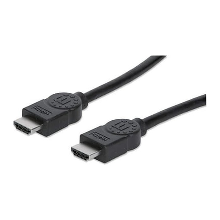 MANHATTAN HDMI-Kabel High Speed A -> A St/St 3.00m geschirm
