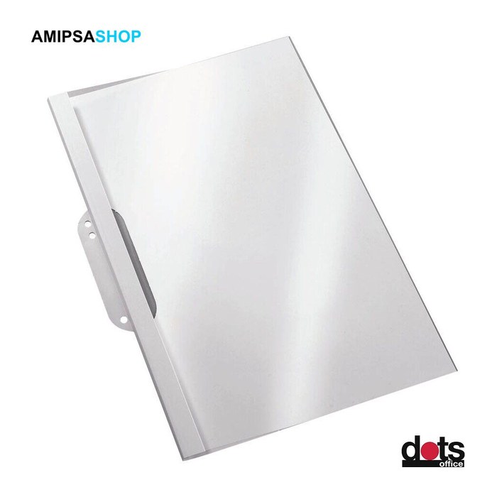 dots Thermo-Bindemappen mit Abheftlasche weiß Hochglanzkarton für 5 - 15 Blatt, 100 St.