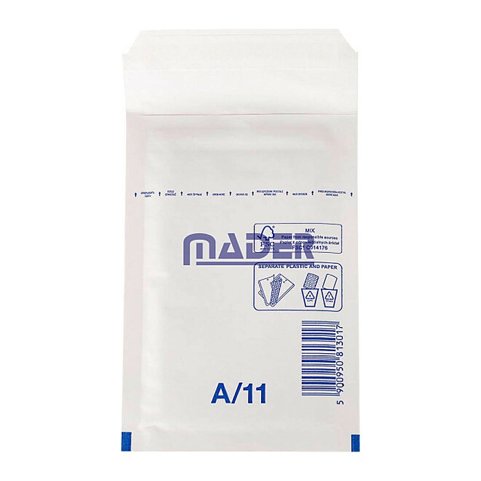 VP Luftpolstertaschen A/11 weiß für DIN A7, 200 St.