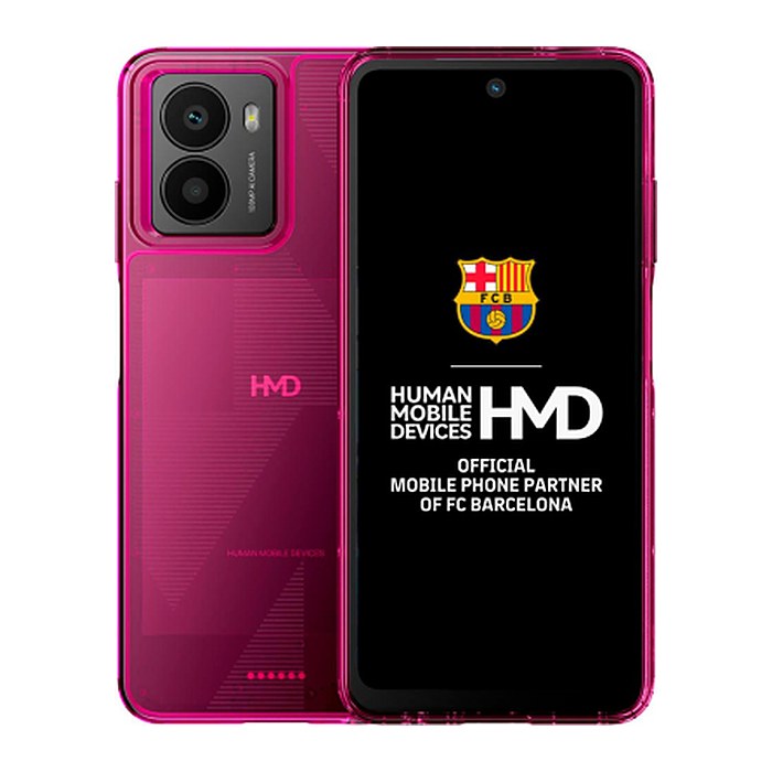 HMD Fusion Casual Outfit Handy-Cover für HMD Fusion pink