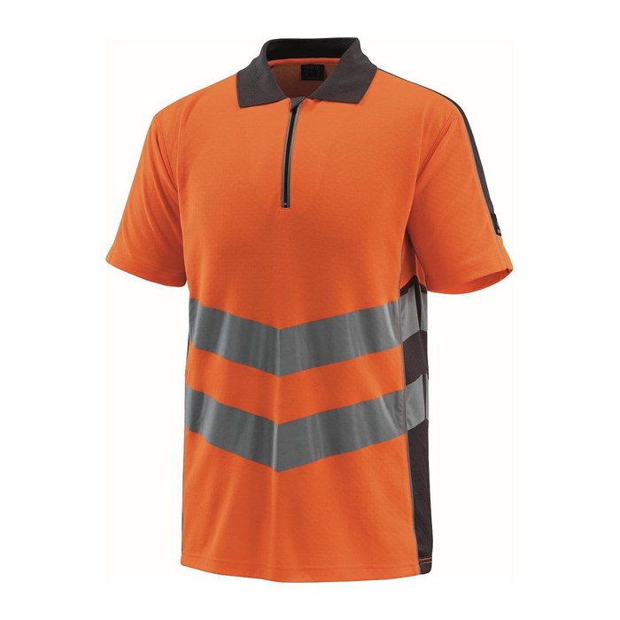 MASCOT® unisex Warnschutz Shirt Murton orange, dunkelanthrazit Größe 4XL, 1 St.