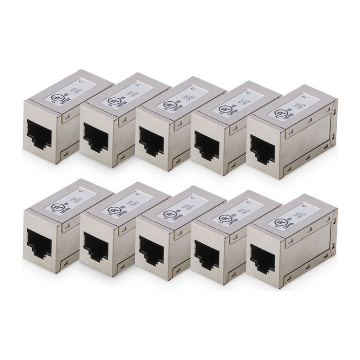 DIGITUS modulare Kupplung CAT 6 geschirmt - 10 Stk.