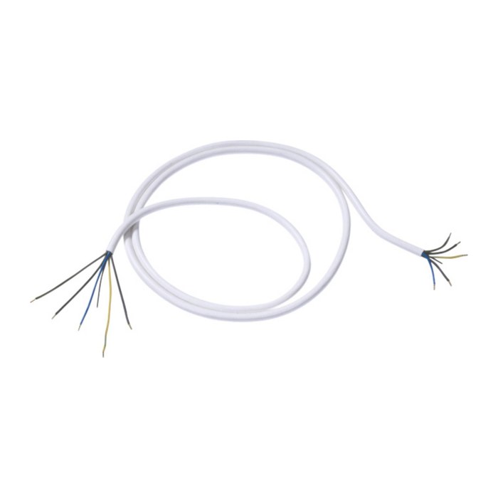 BACHMANN Aderendhülsen Kabel Herdanschlussleitung 2,0 m weiß, 1 St.