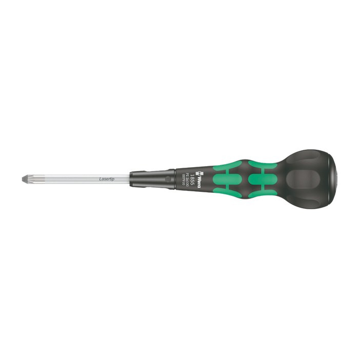 Wera 1855 PZ Kraftform Ball-Grip Schraubendreher PZ 2x100