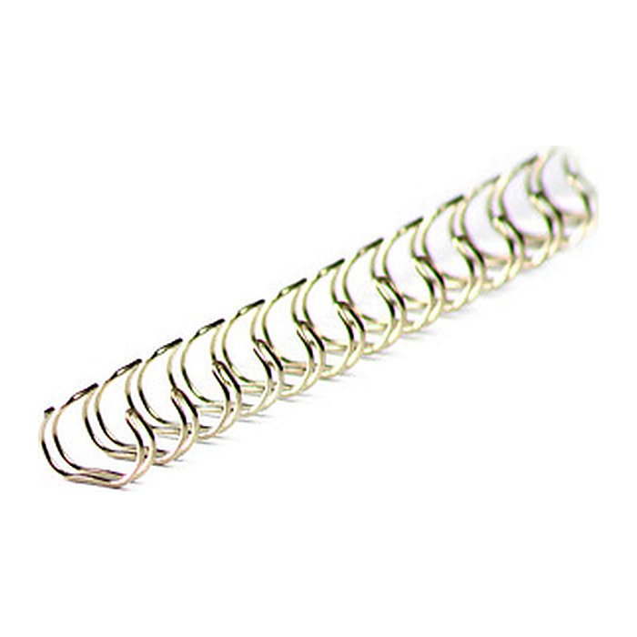 LMG Drahtbinderücken silber für 30 Blatt, 100 St.