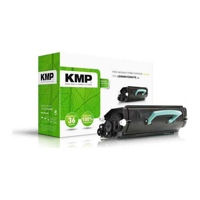 KMP L-T30  schwarz Toner kompatibel zu Lexmark E260H11E