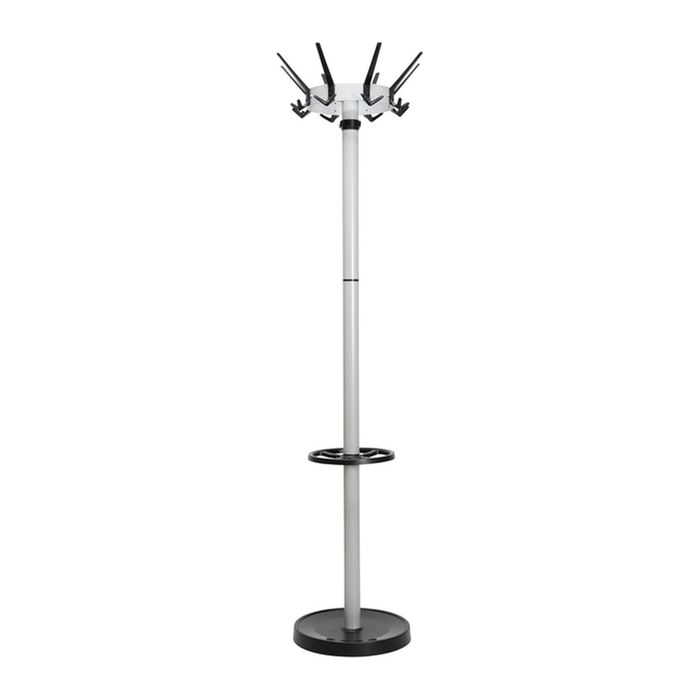 MAUL Kleiderständer Caligo 9408095 silber Metall 32 Haken 46,0 x 175,0 cm, 1 St.