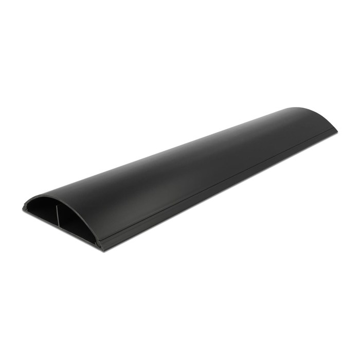 DELOCK Kabelkanal selbstklebend 119 x 26 mm, 1m schwarz