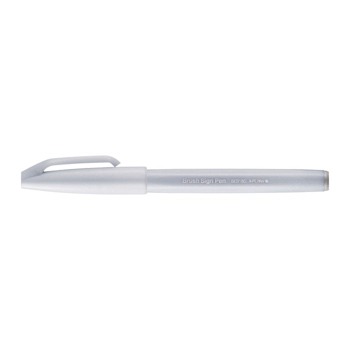 Pentel SES15C-N2X Brush-Pen grau, 1 St.
