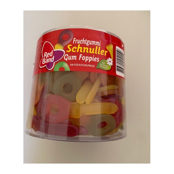 Red Band® Schnuller Fruchtgummi 100 St./1,2 kg, 1 St.